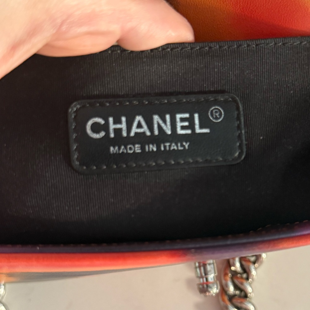 CHANEL Small Flower Power Boy Bag w/Box & Dust-Bag ~ EXCELLENT CONDITION - Picture 11 of 16